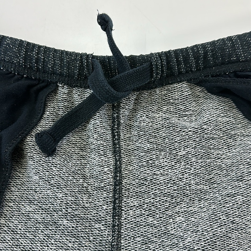 Roots genderless jogger sweatpant Medium black peppered casual sweats - Picture 12 of 12